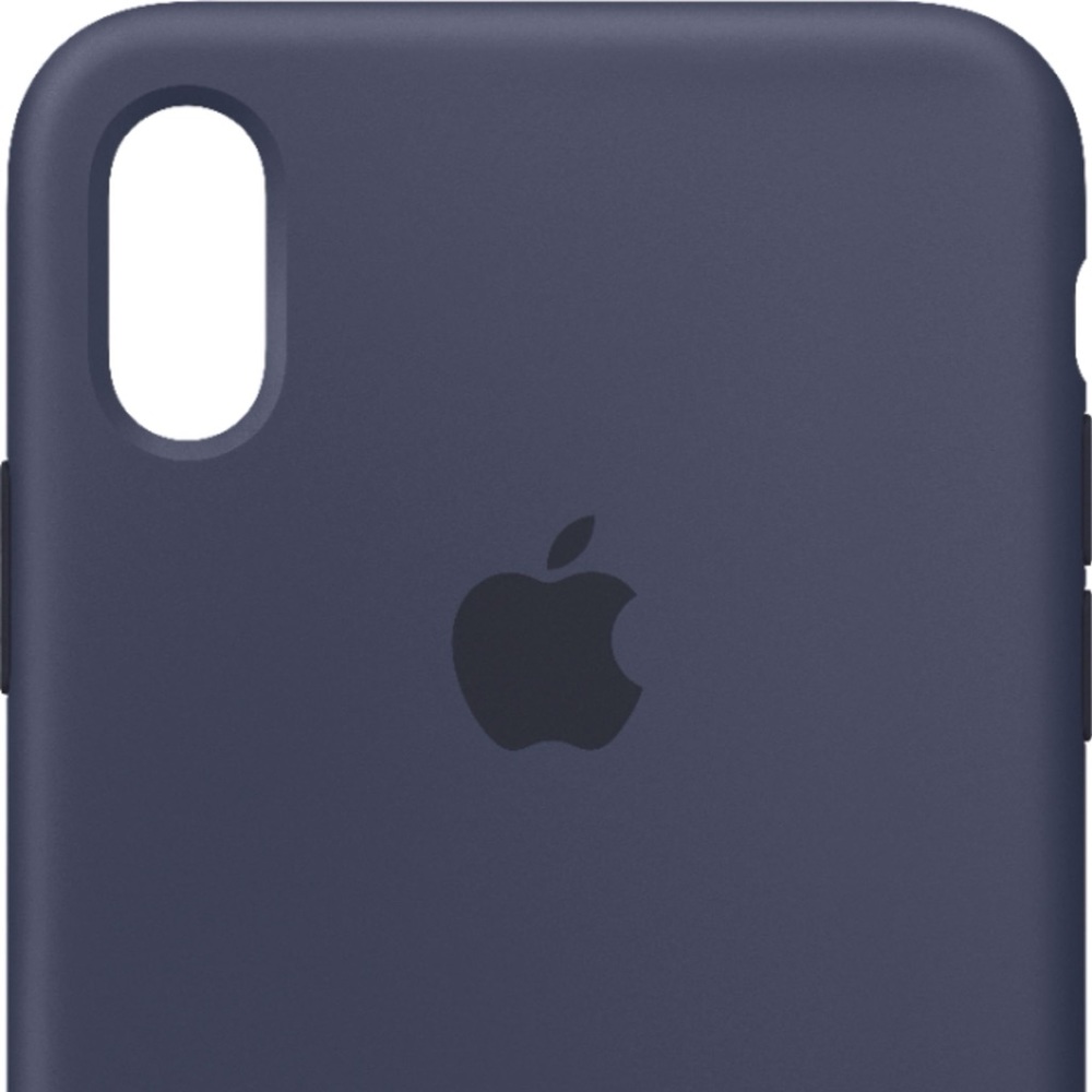 Like New iPhone XS Max Midnight Blue Silicone Case